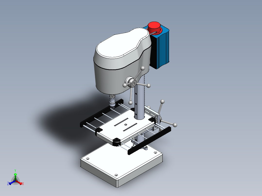 电钻(30)正等轴测图