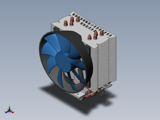 风扇(40)正等轴测缩略图