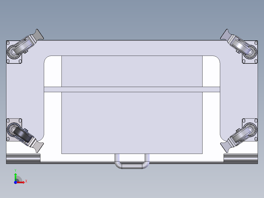 升降桌子前视图