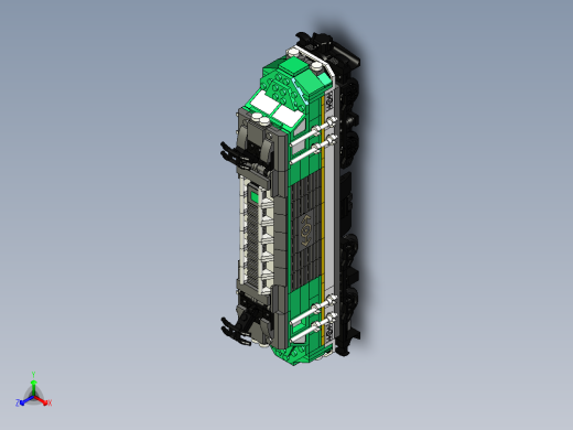 E-Lok 乐高套装 60198e-lok-lego-set-60198-1833-模型格式为 stp