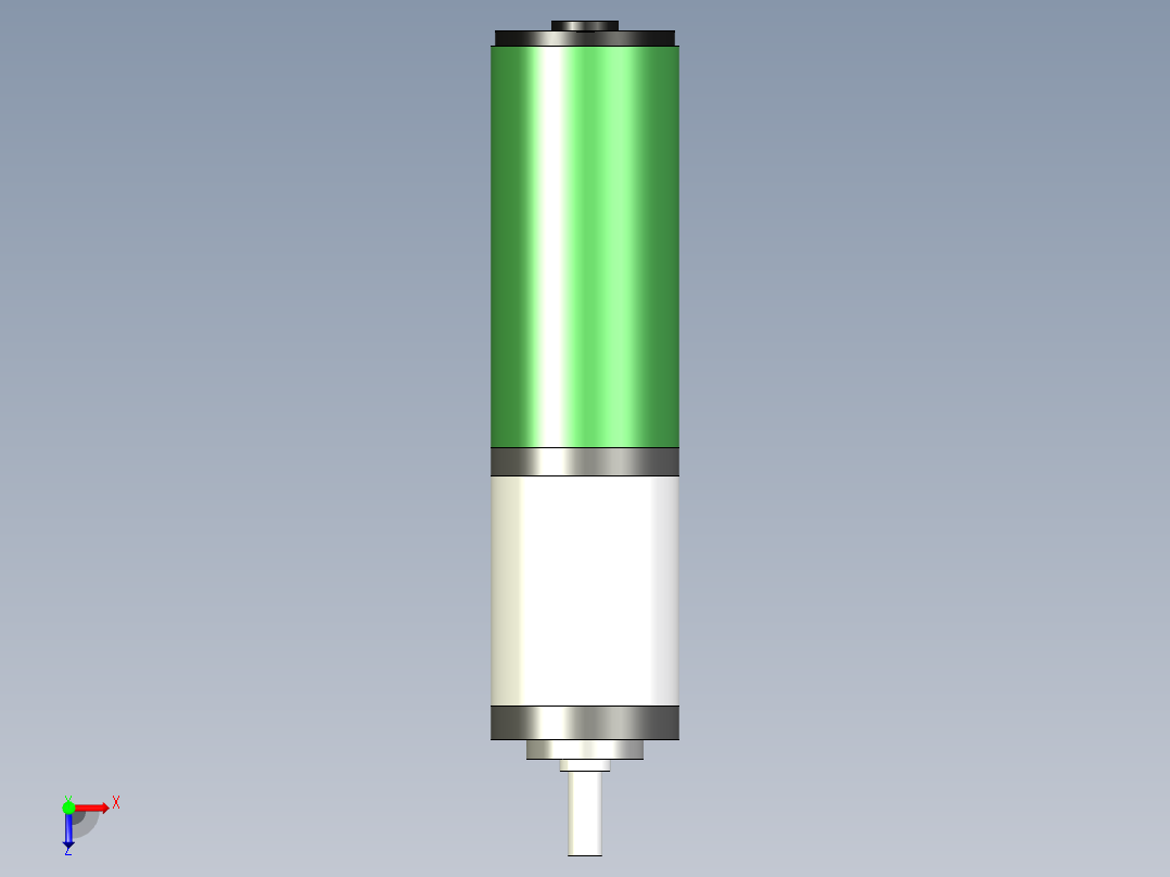 Maxon 直流电机 12 V 齿轮箱齿轮箱俯视图