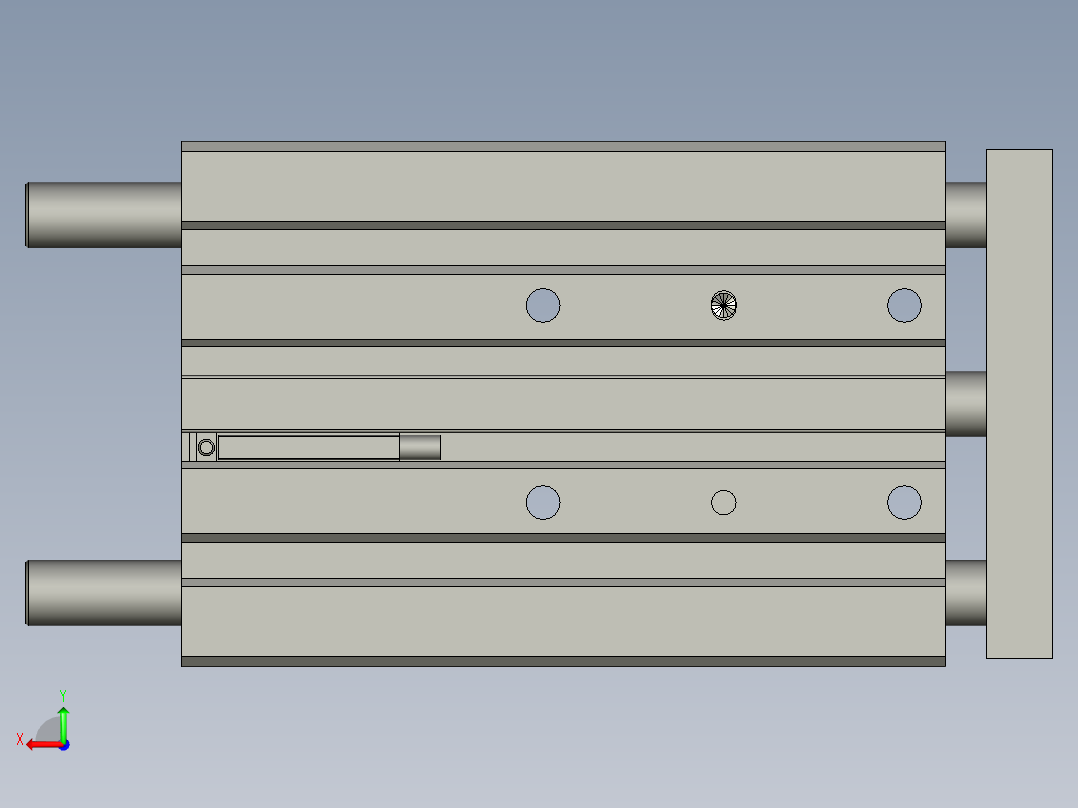 TCL16x60S_0_+_CS1-G-2亚德客-导杆气缸后视图