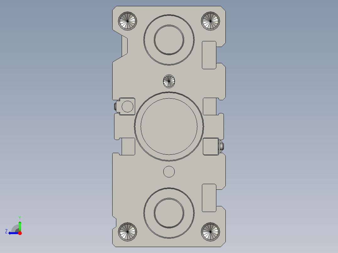 TCL16x60S_0_+_CS1-G-2亚德客-导杆气缸右视图