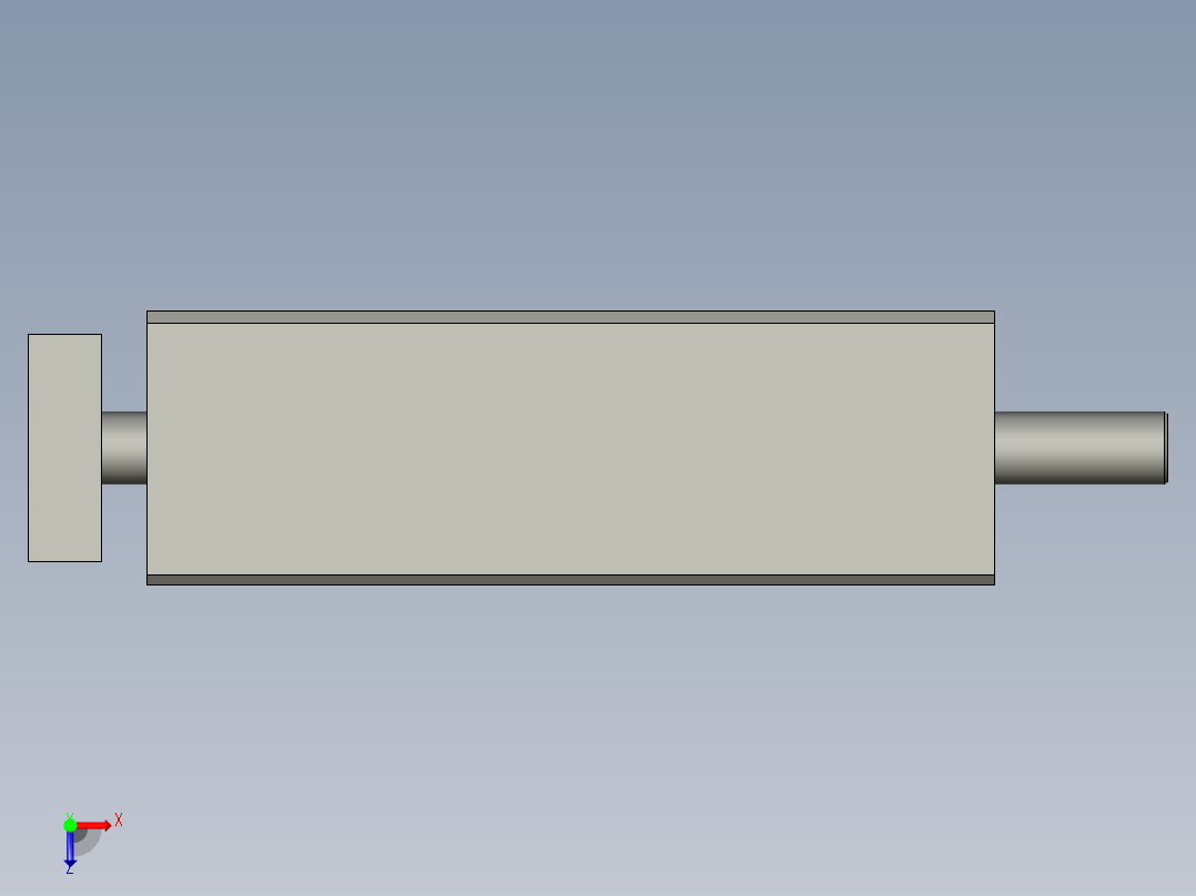 TCL16x60S_0_+_CS1-G-2亚德客-导杆气缸俯视图