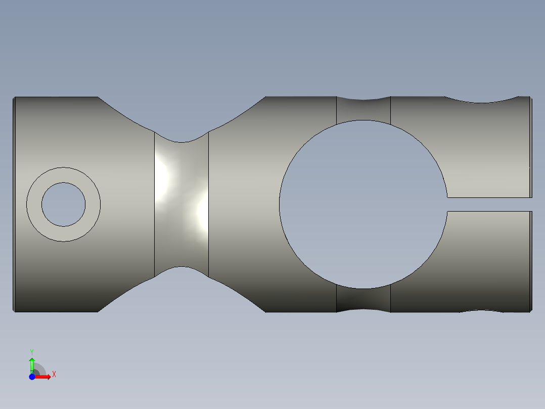 LJ-CJ-00固定夹RDB02-D25怡和达前视图