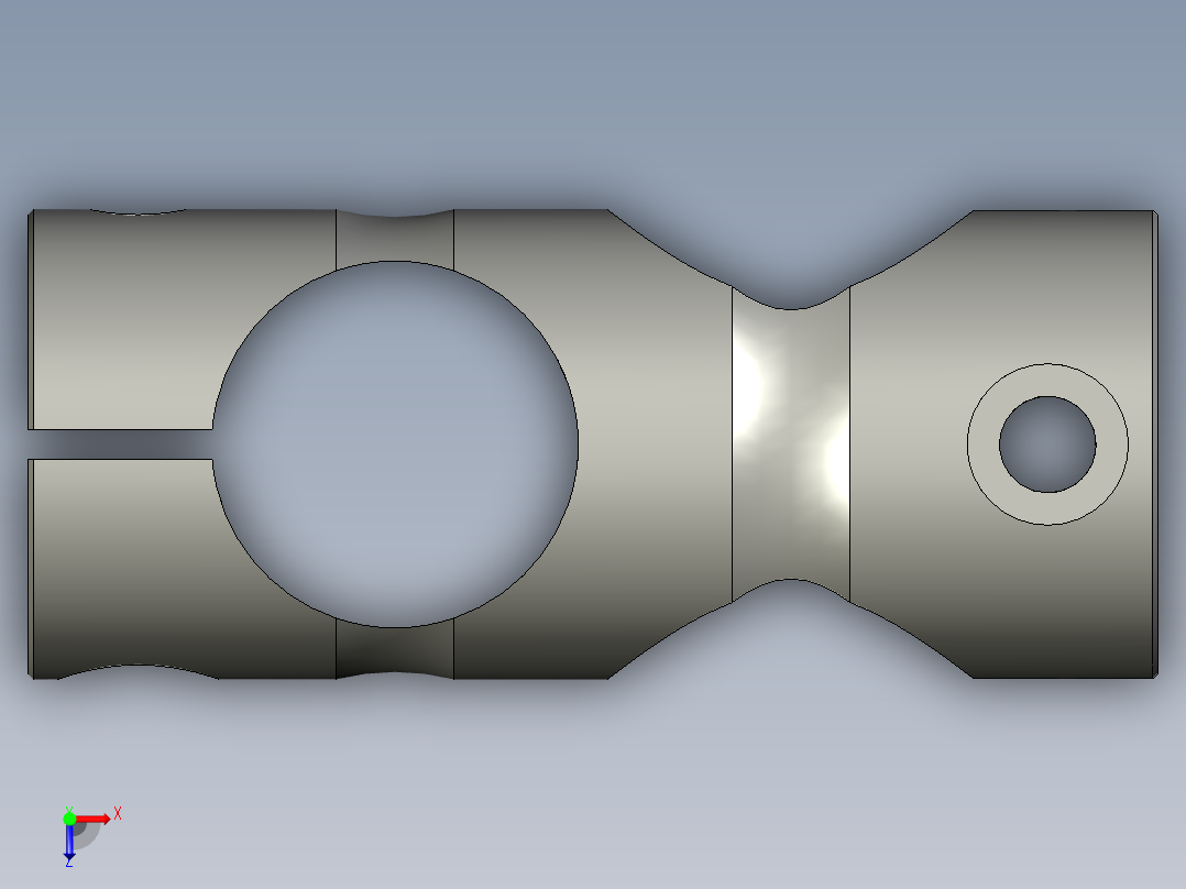 LJ-CJ-00固定夹RDB02-D25怡和达俯视图