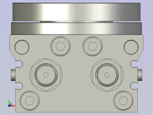 旋转气缸HMSQ系列HMSQB70R前视缩略图