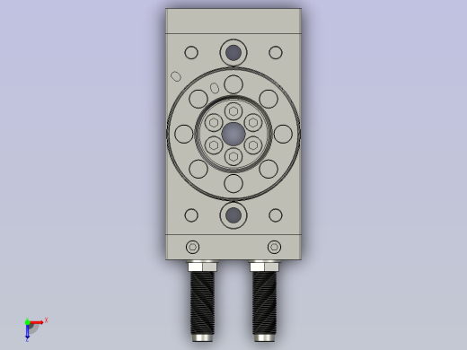 旋转气缸HMSQ系列HMSQB70R俯视缩略图