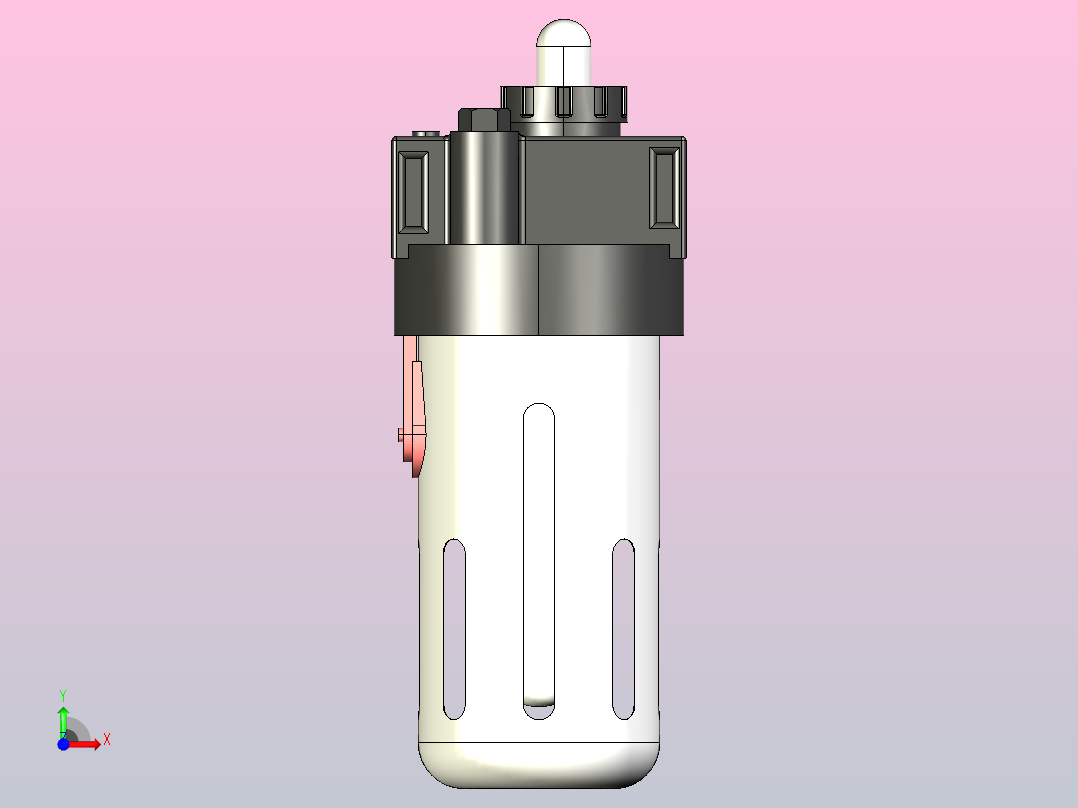 BL系列油雾器[BL2000] 前视图