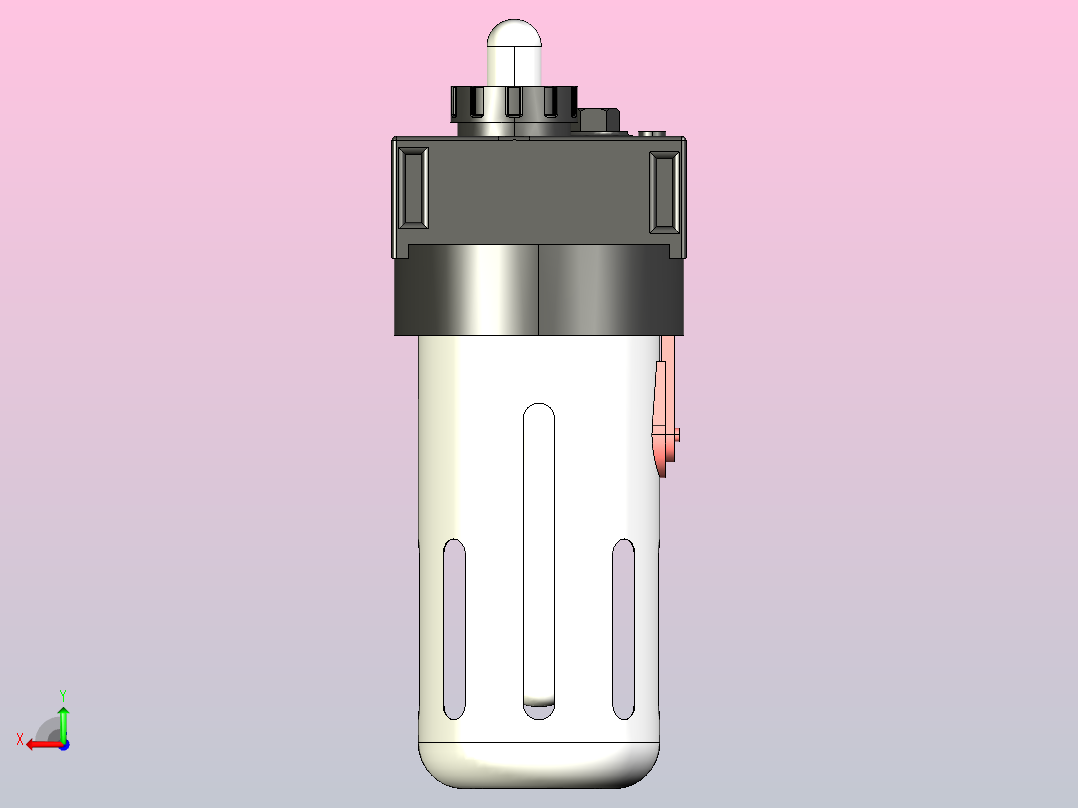 BL系列油雾器[BL2000] 后视图