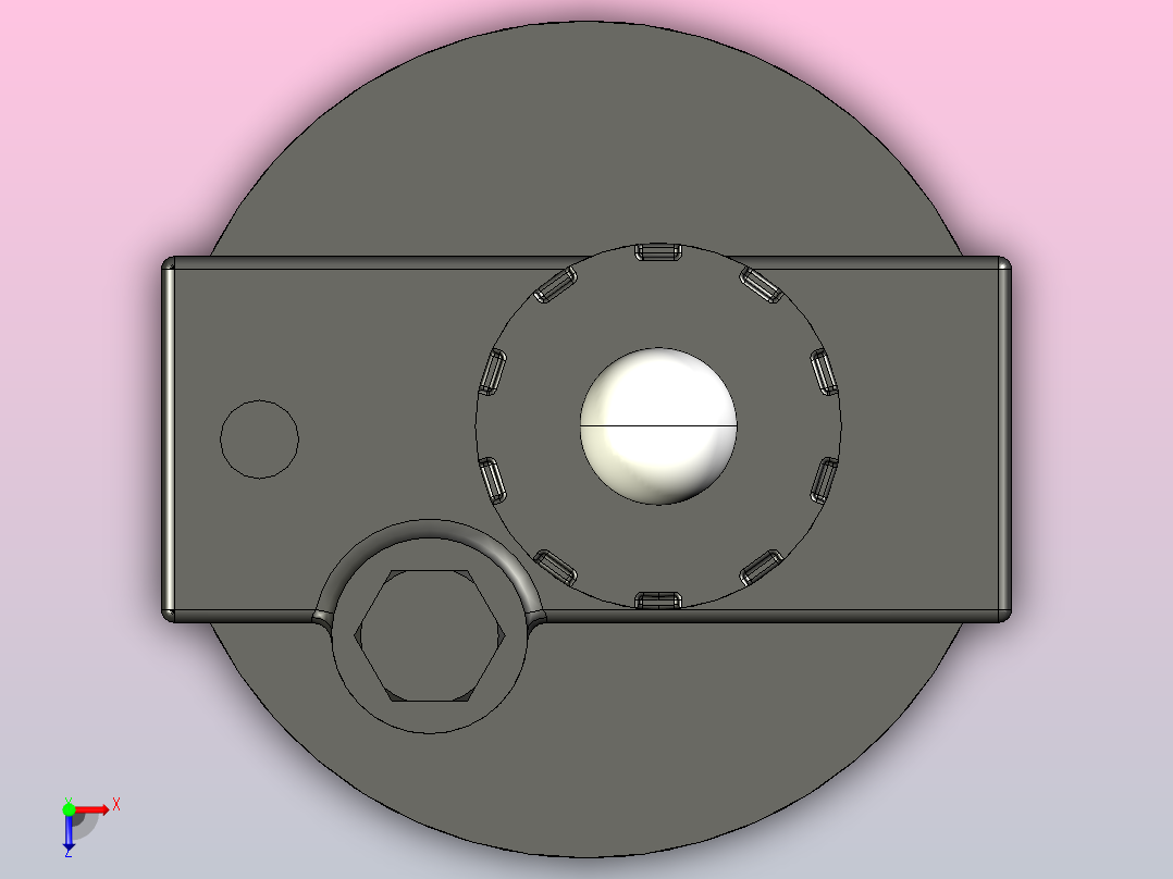 BL系列油雾器[BL2000] 俯视图