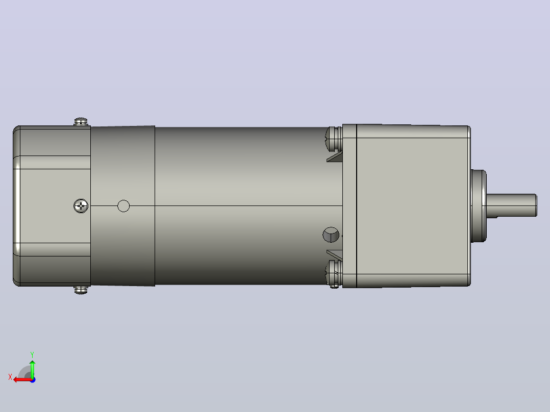 交流减速机6RK120GU-CMF(6GU3K-200K)后视图