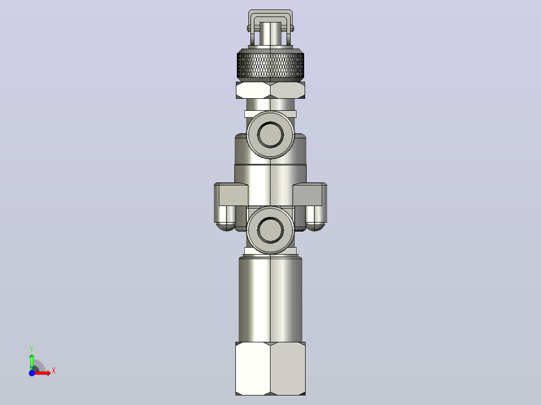 JELP-3HA220-08手扳气控阀[JELP-3HA220-08]前视图