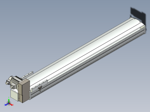 皮带直线轴半封闭可选导轨TPA-HNB-220D-176-L1300-RU-C-P1K-N3