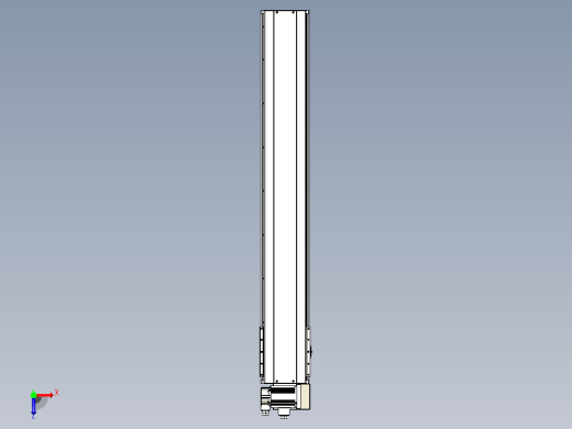 皮带直线轴半封闭可选导轨TPA-HNB-220D-176-L1300-RU-C-P1K-N3俯视缩略图