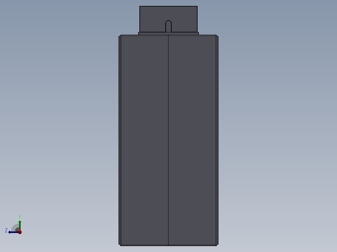 CJH(BH)-0.66系列保护型（P型）电流互感器[CJH(BH)-0.66-60×50Ⅱ-P]右视图