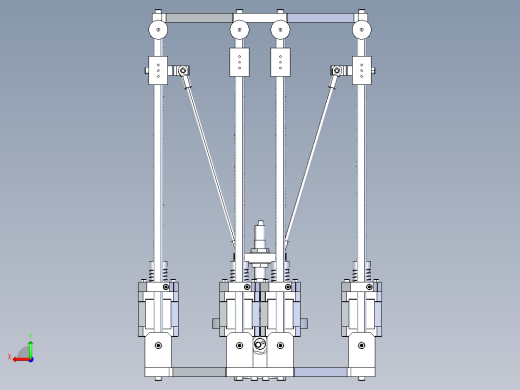 5-DOF parallel robot STP后视缩略图