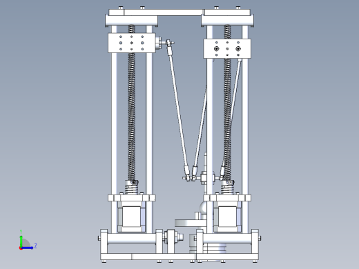 5-DOF parallel robot STP左视缩略图