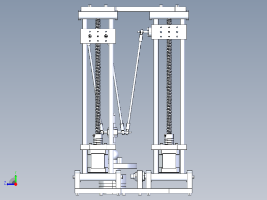 5-DOF parallel robot STP右视缩略图