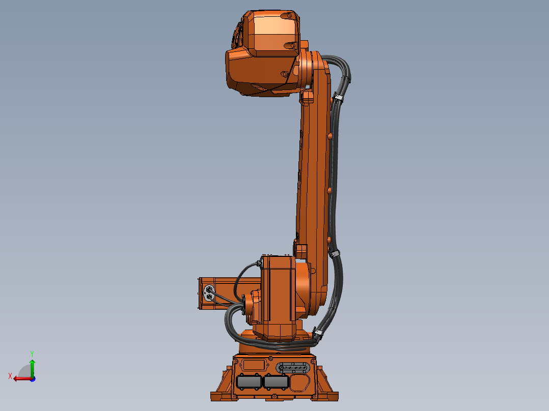 ABB IRB 2600 12 1.85后视图