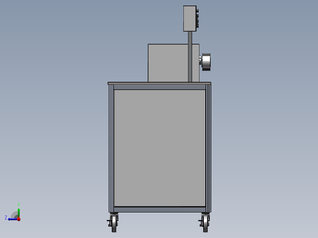胶带滚花刀sw16可编辑右视图