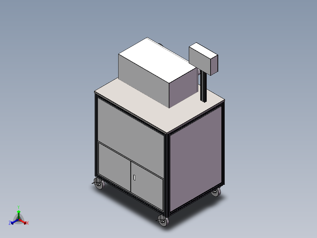 胶带滚花刀sw16可编辑正等轴测图