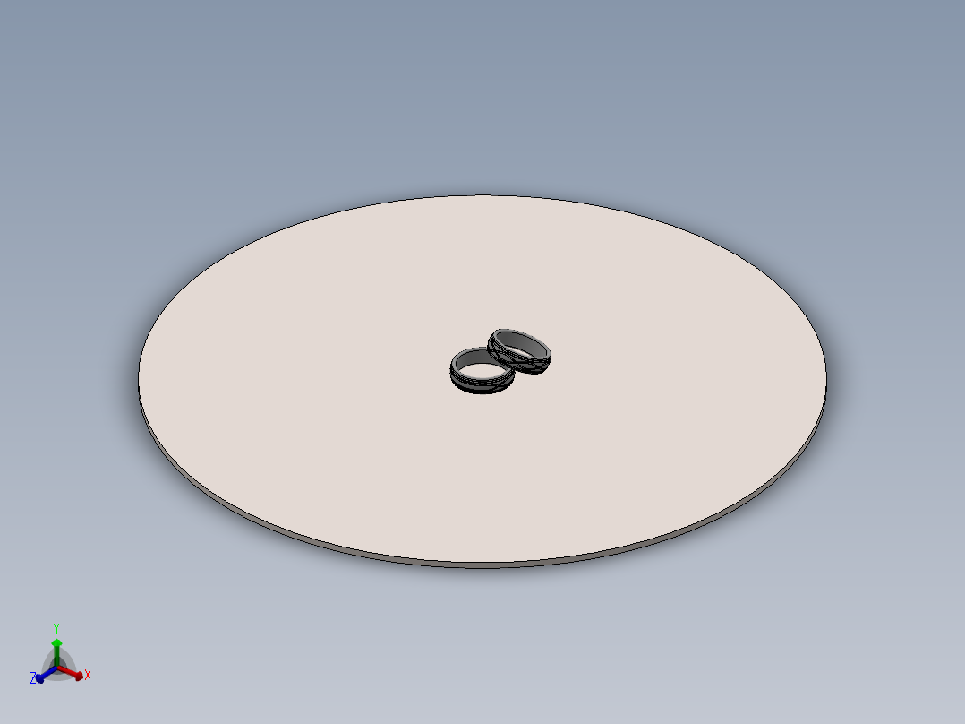 solidworks 钛合金戒指造型设计