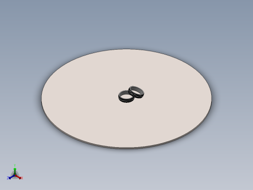 solidworks 钛合金戒指造型设计正等轴测缩略图