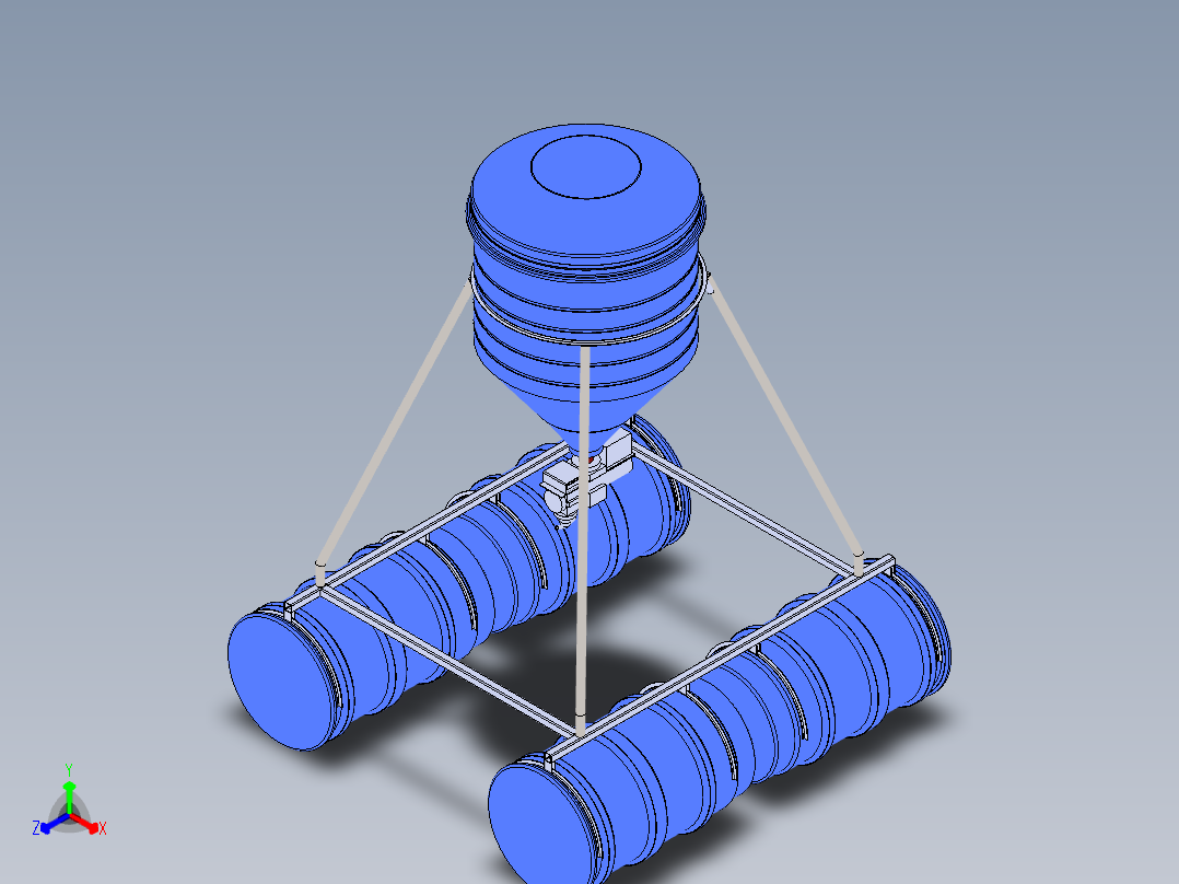 鱼虾蟹自动投料器