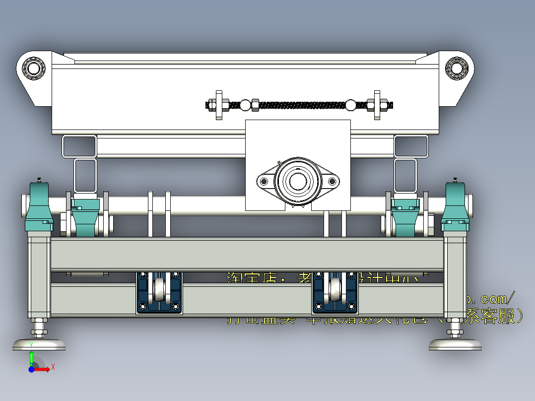 A13_顶升移栽机SW2013前视图