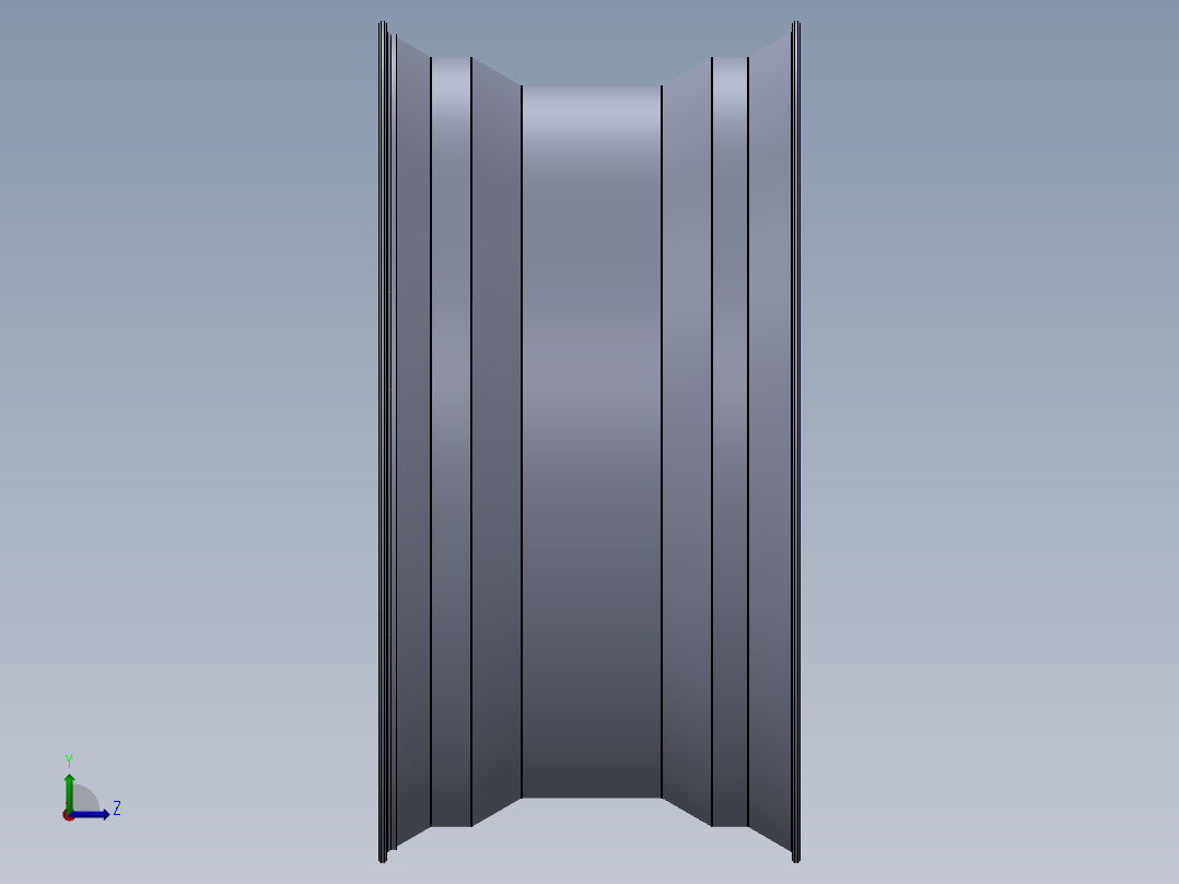 奥迪滑轮左视图