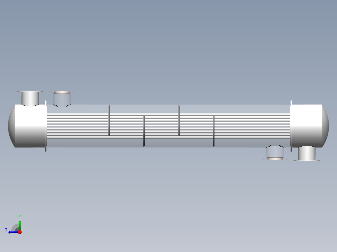 热交换器右视图