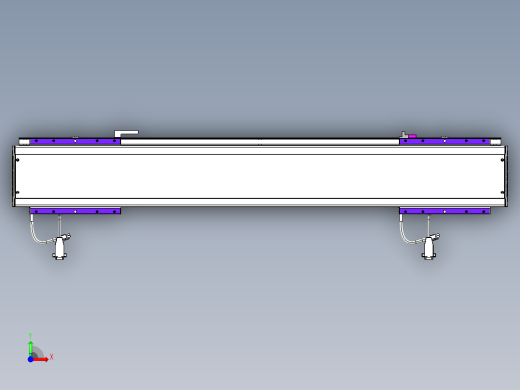 威洛博VL系列直线电机模组-2VL14S3-S600前视缩略图