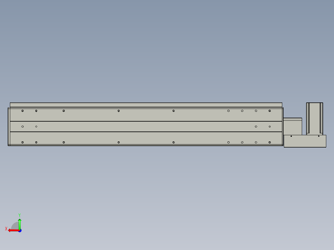 威洛博VBF14-S700-BL后视图