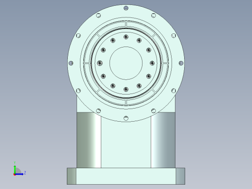 直齿ZPLH160-L3 42-114.3-200-M12.stp左视缩略图