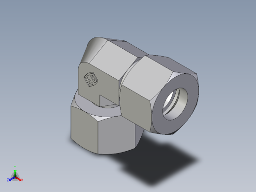 卡套式工业通用硬管接头EO_Standpipe_elbow_EVW16SCF