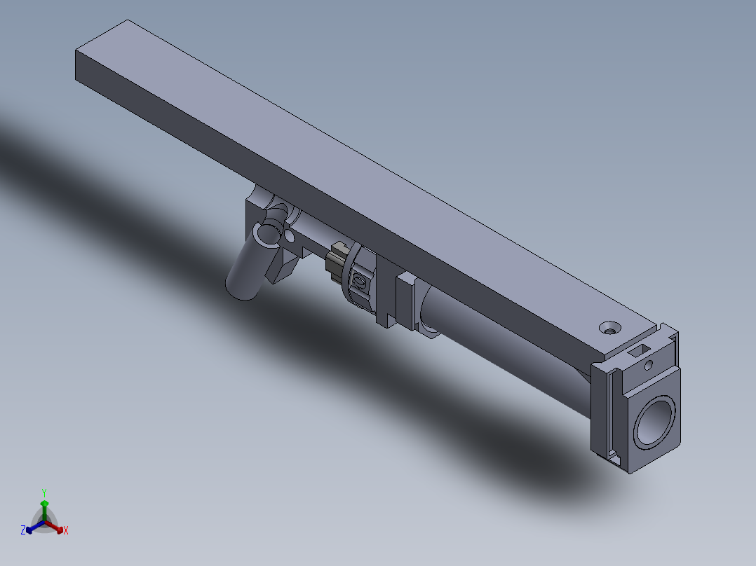 气动玩具LSP正等轴测图
