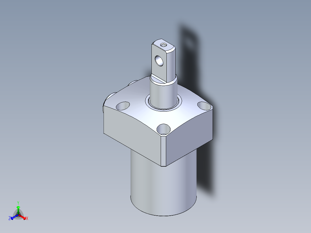 KOSMEKLHA0360-Cx-P_rev1多系列多零件图纸模型主视图