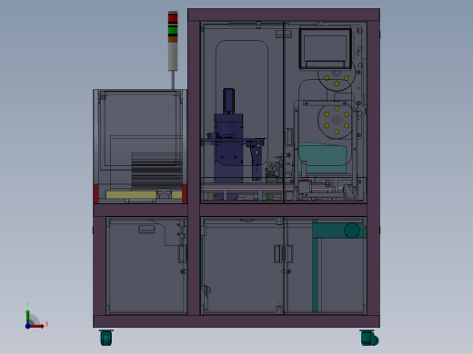 半导体晶圆贴标机前视缩略图