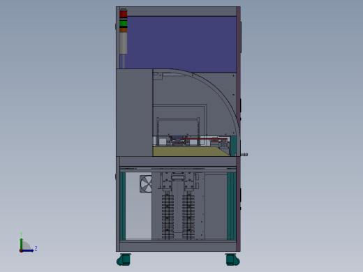 半导体晶圆贴标机左视缩略图