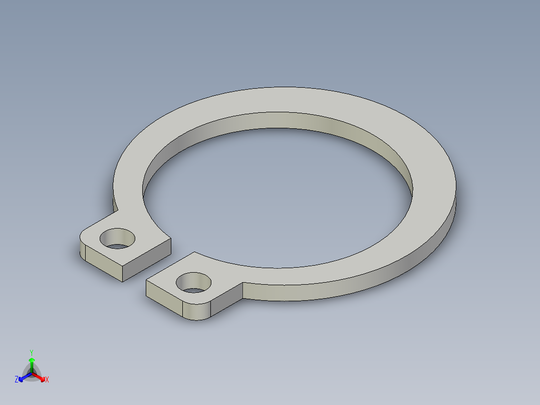 管道手动球阀-水管开关阀-手动阀门User Library-md52c150dn25_DN25~32SnapRing主视图