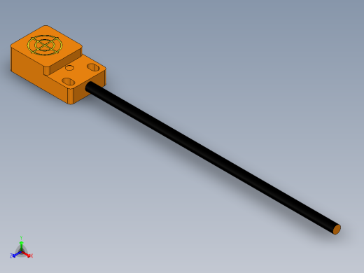 接近传感器TL18-W_3D_A1正等轴测缩略图