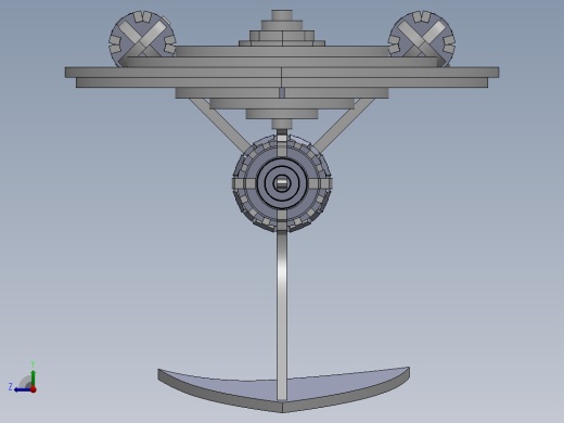 激光下料拼图星际战舰3CAD-Parasolid, SOLIDWORKS 2016右视缩略图