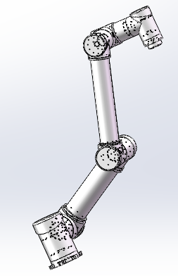 UR06机器人 机械臂带内部结构