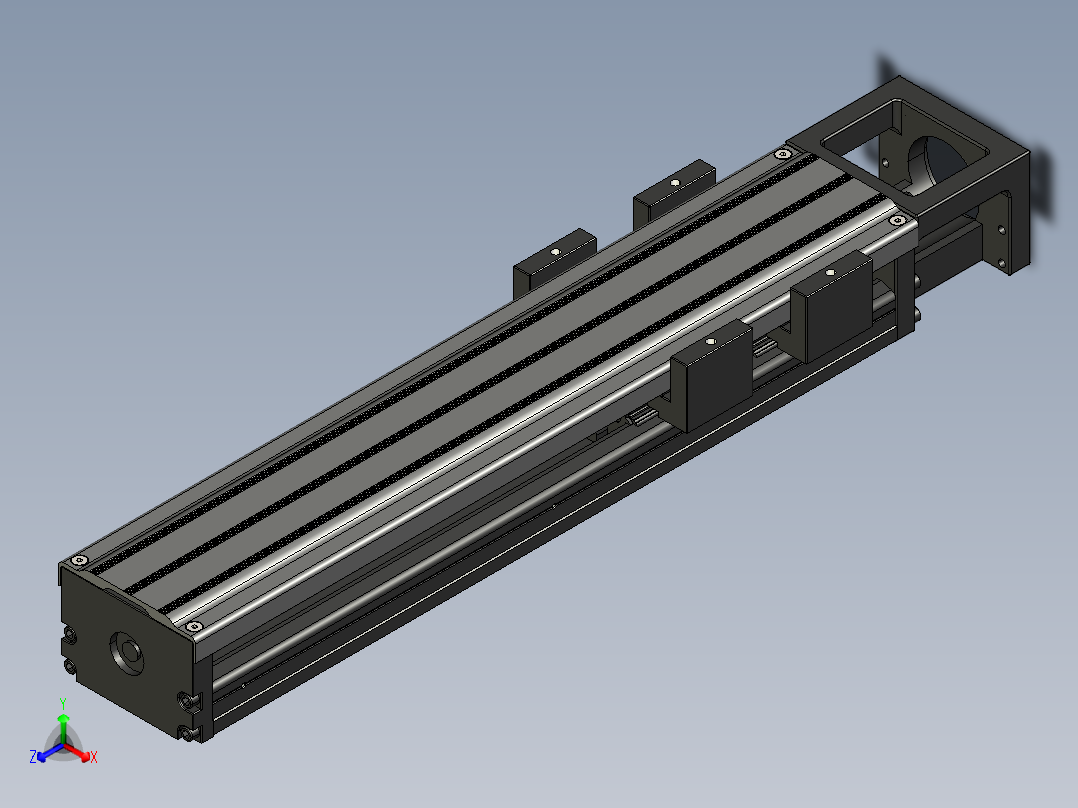 模组MK86-440S2-F0C正等轴测图