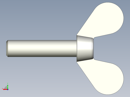 带耳螺钉-DIN_316_Wing_screws_12x1.75x50-44.7-19.5_65_4.9_33.5_12.stp后视缩略图