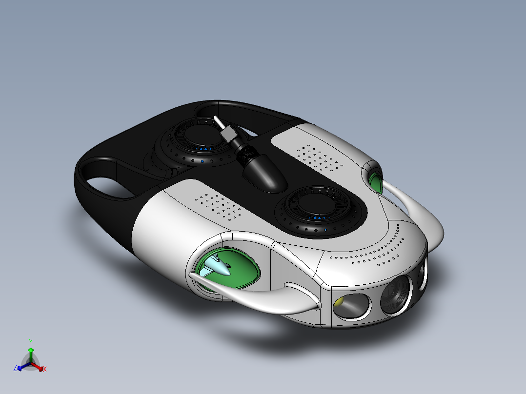 水下机械人 sw18可编辑