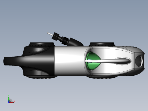水下机械人 sw18可编辑前视缩略图