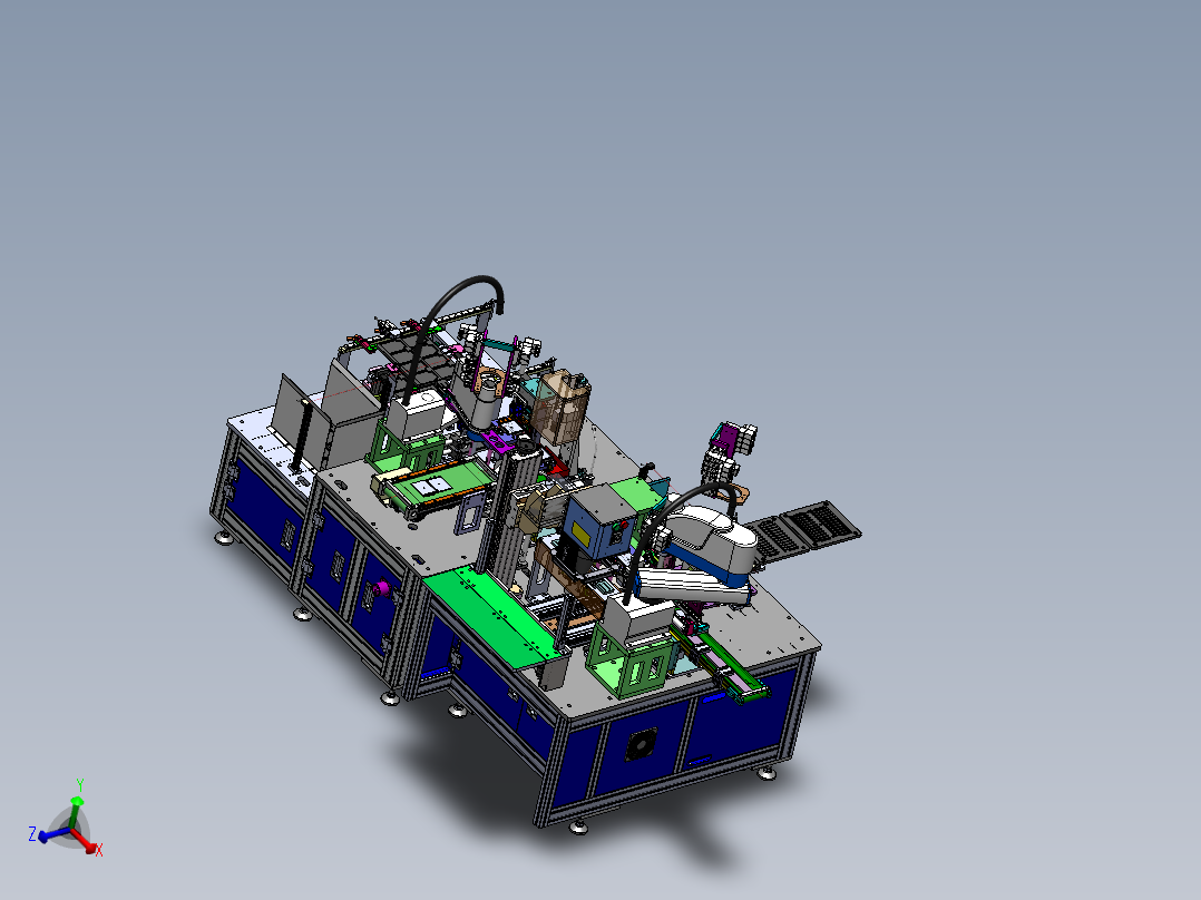 cell自动焊接线sw18可编辑
