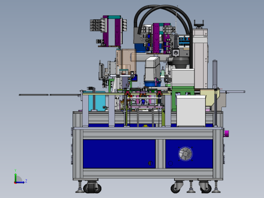 cell自动焊接线sw18可编辑左视缩略图